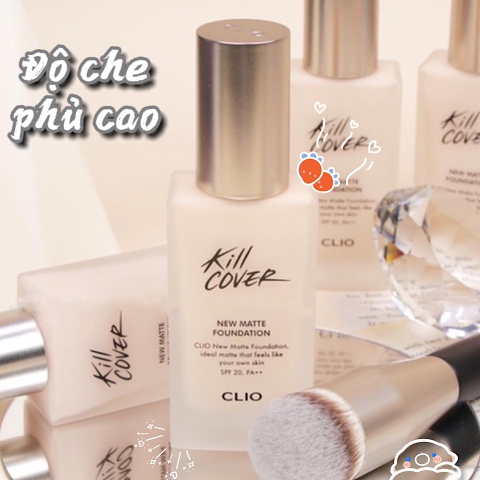 Kem Nền Clio Kill Cover New Matte Foundation